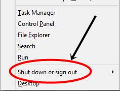force shut down laptop shortcut