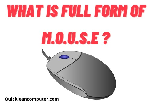 Mouse Full Form