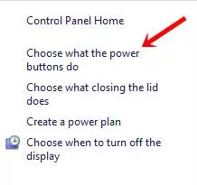 choose what the power button