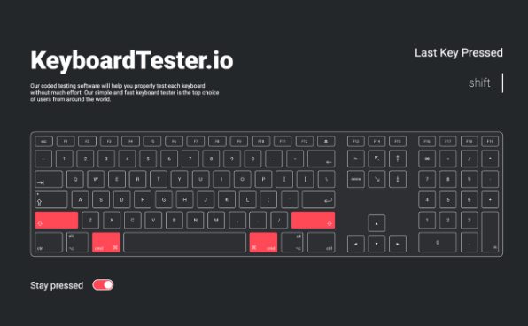 Keyboardtester.io
