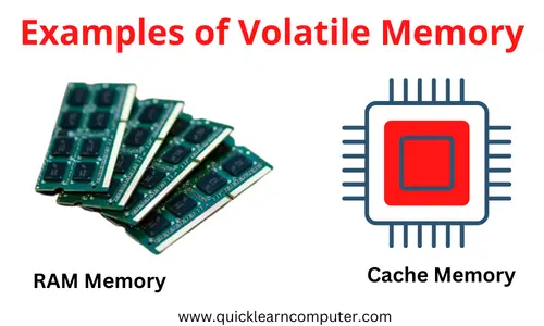 Volatile sale computer memory