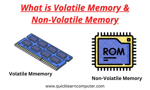 What Is Volatile Memory And Non Volatile Memory 