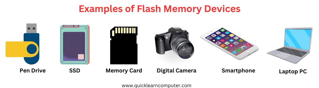 Examples of Flash Memory Devices
